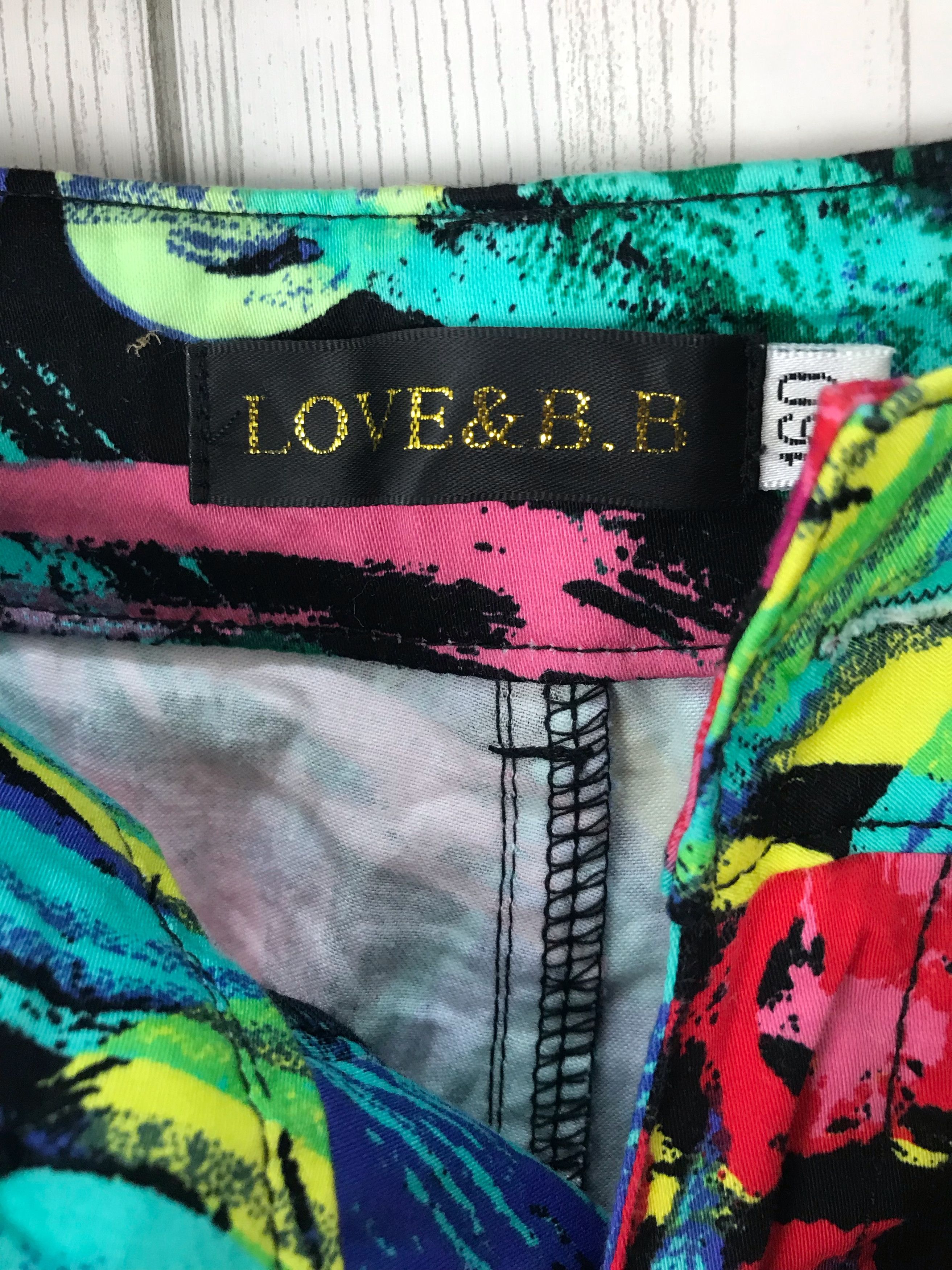 Art Comes First Japanese Brand All Over Print Floral Cargo Pants Size US 28 / EU 44 - 15 Thumbnail