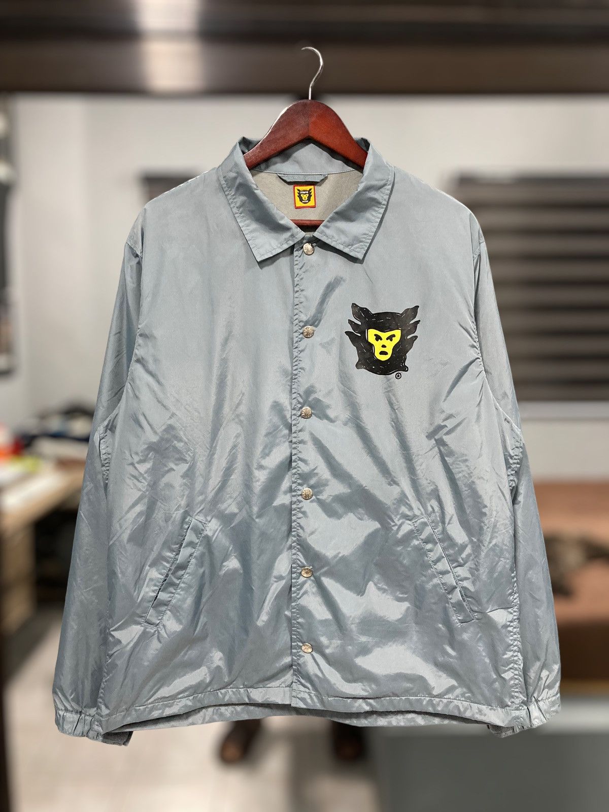 image of Human Made Strmcwby Aw2020 Coach Jacket in Blue, Men's (Size XL)