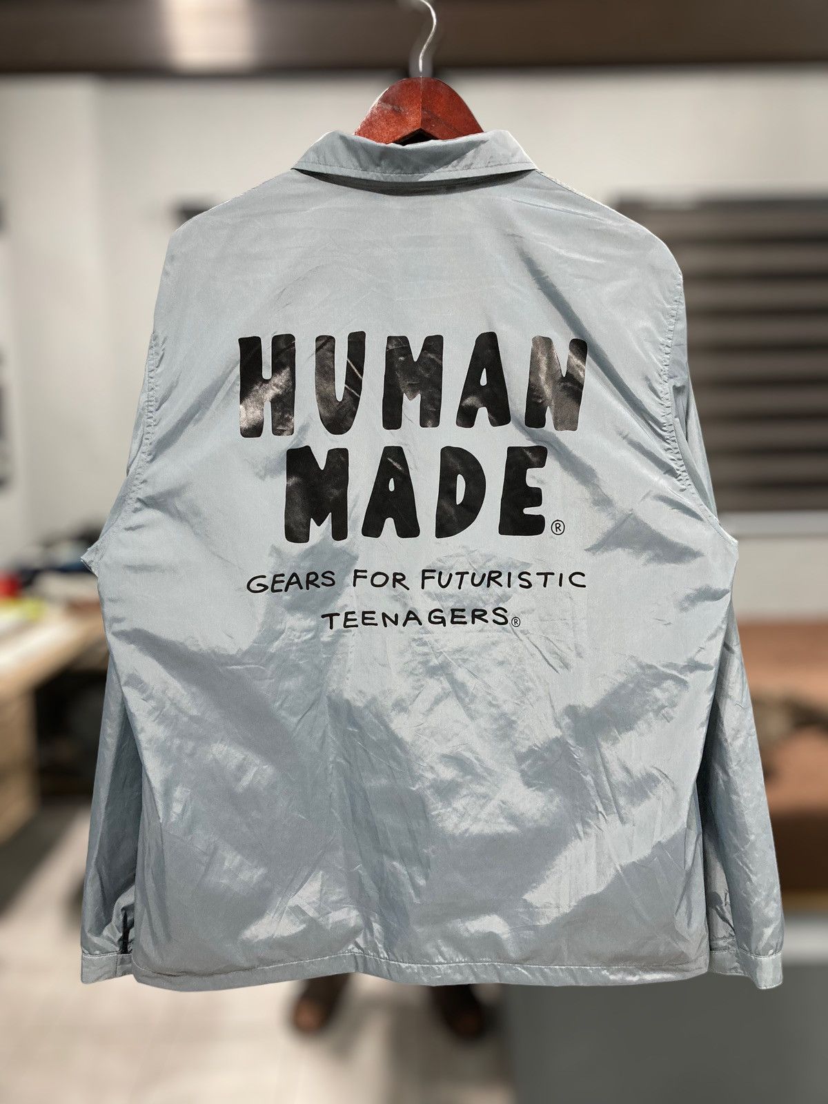 Human Made STRMCWBY AW2020 Coach Jacket Size US XL / EU 56 / 4 - 2 Thumbnail