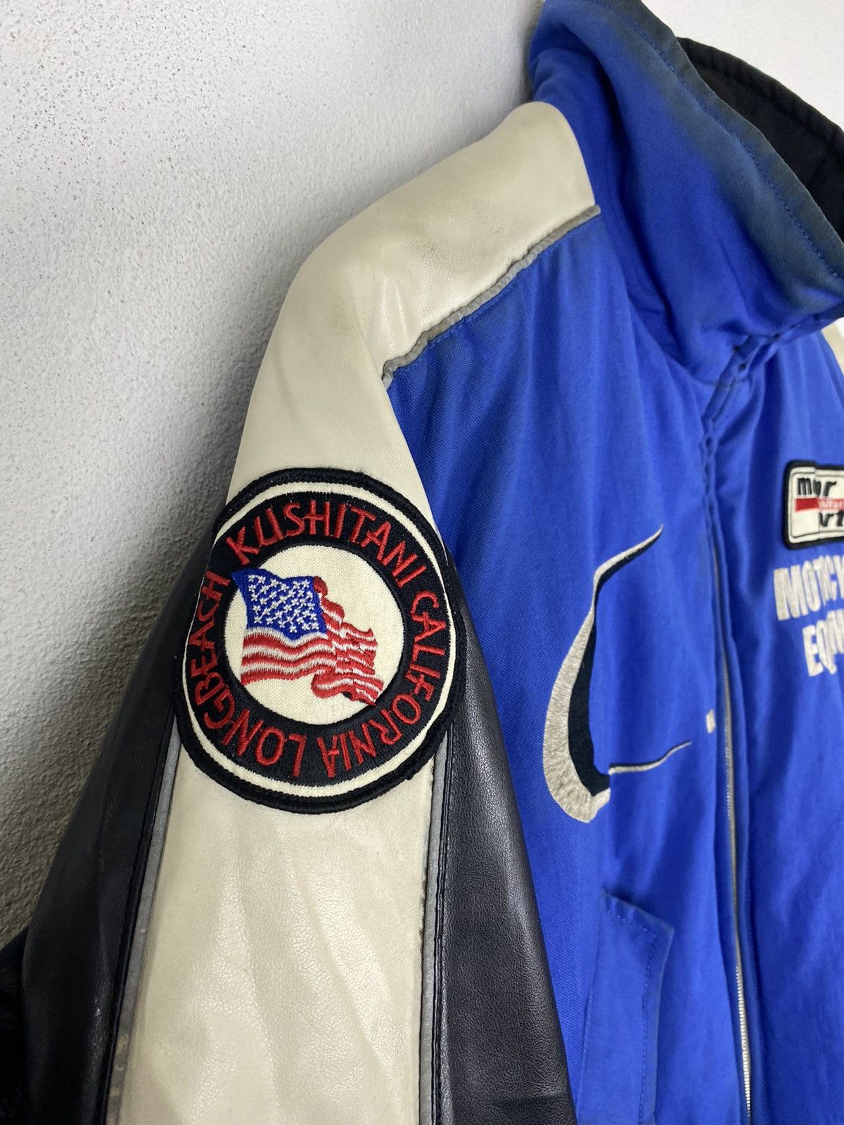 Japanese Brand 🔥VINTAGE KUSHITANI RACING JACKET Size US M / EU 48-50 / 2 - 8 Thumbnail
