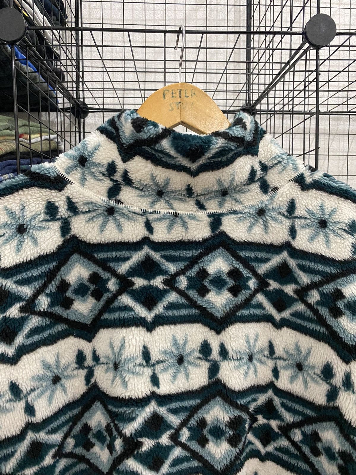 Asics × Japanese Brand × Vintage Vintage Killy by Asics Fleece Turtleneck Sweater Size US L / EU 52-54 / 3 - 3 Thumbnail