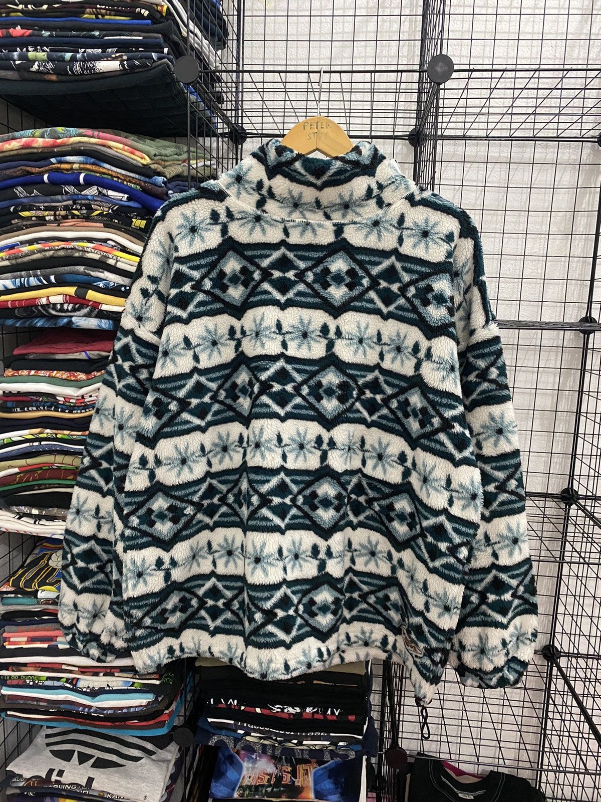 Asics × Japanese Brand × Vintage Vintage Killy by Asics Fleece Turtleneck Sweater Size US L / EU 52-54 / 3 - 1 Thumbnail