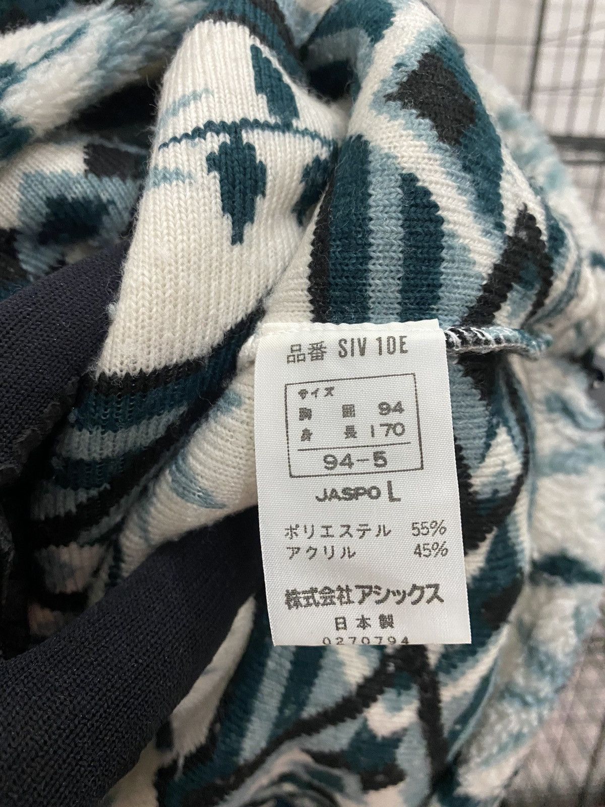 Asics × Japanese Brand × Vintage Vintage Killy by Asics Fleece Turtleneck Sweater Size US L / EU 52-54 / 3 - 8 Thumbnail