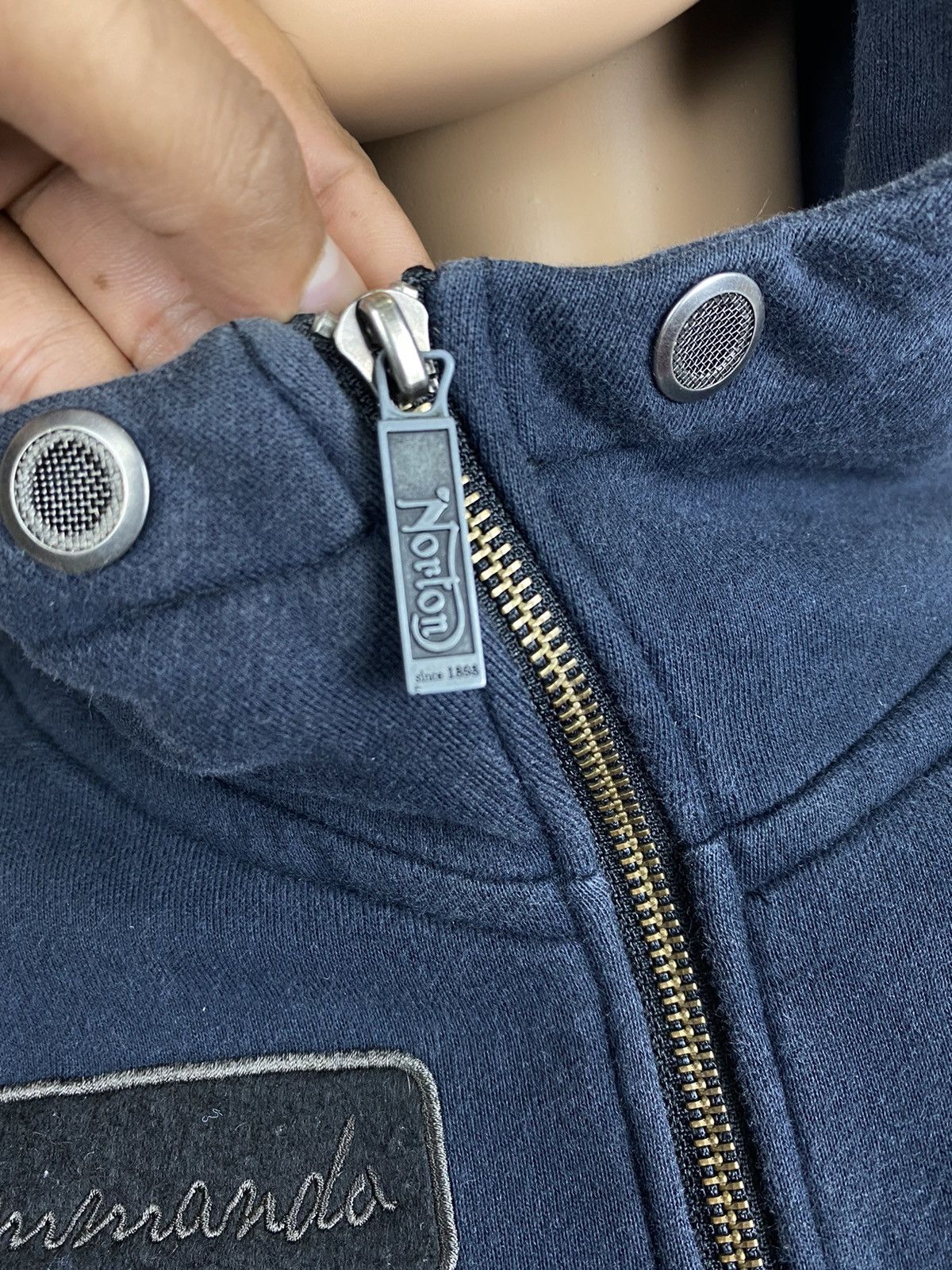 Norton × Sports Specialties Embroided Norton Hoddies - Small Size Size US S / EU 44-46 / 1 - 19 Thumbnail