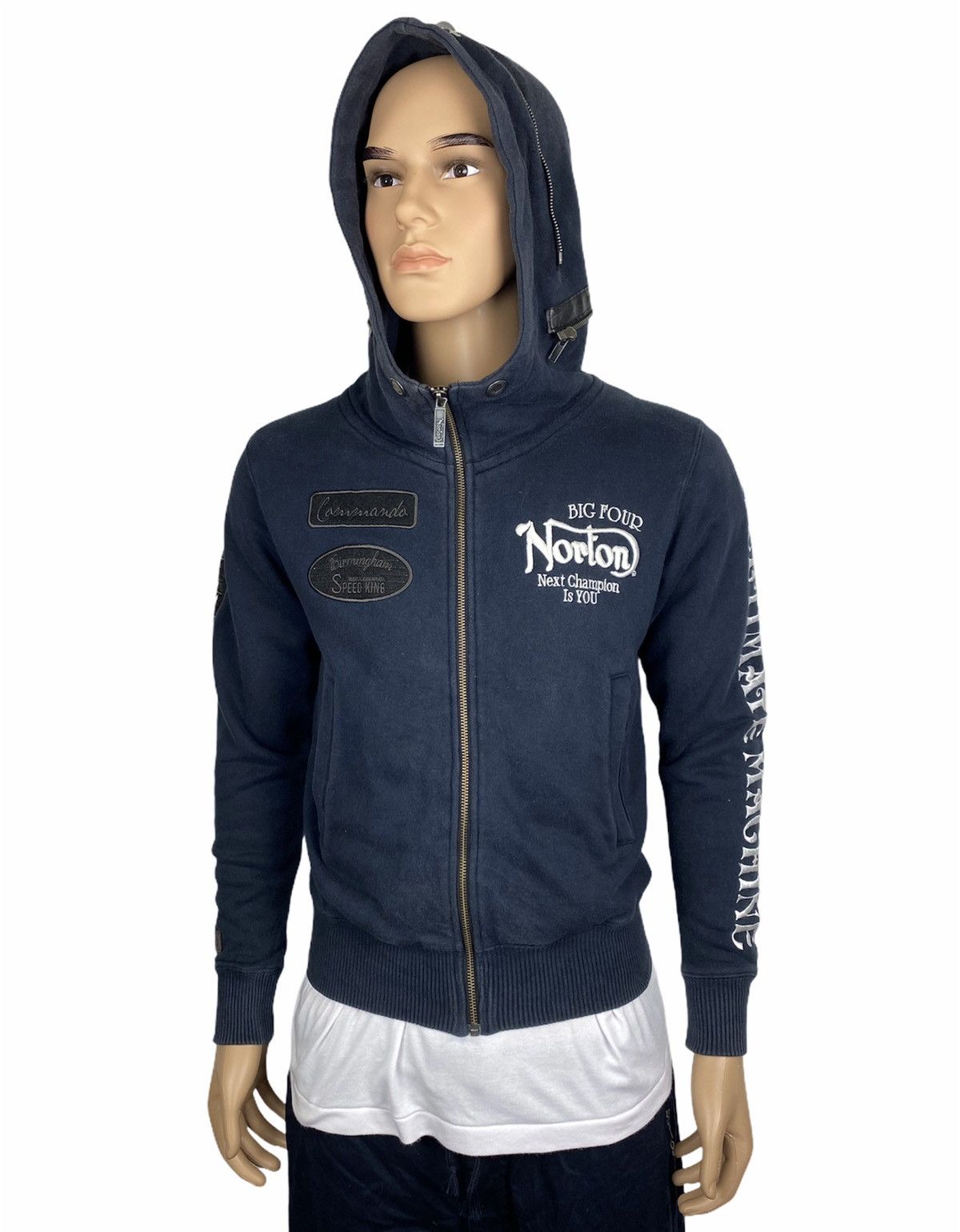 Norton × Sports Specialties Embroided Norton Hoddies - Small Size Size US S / EU 44-46 / 1 - 2 Thumbnail