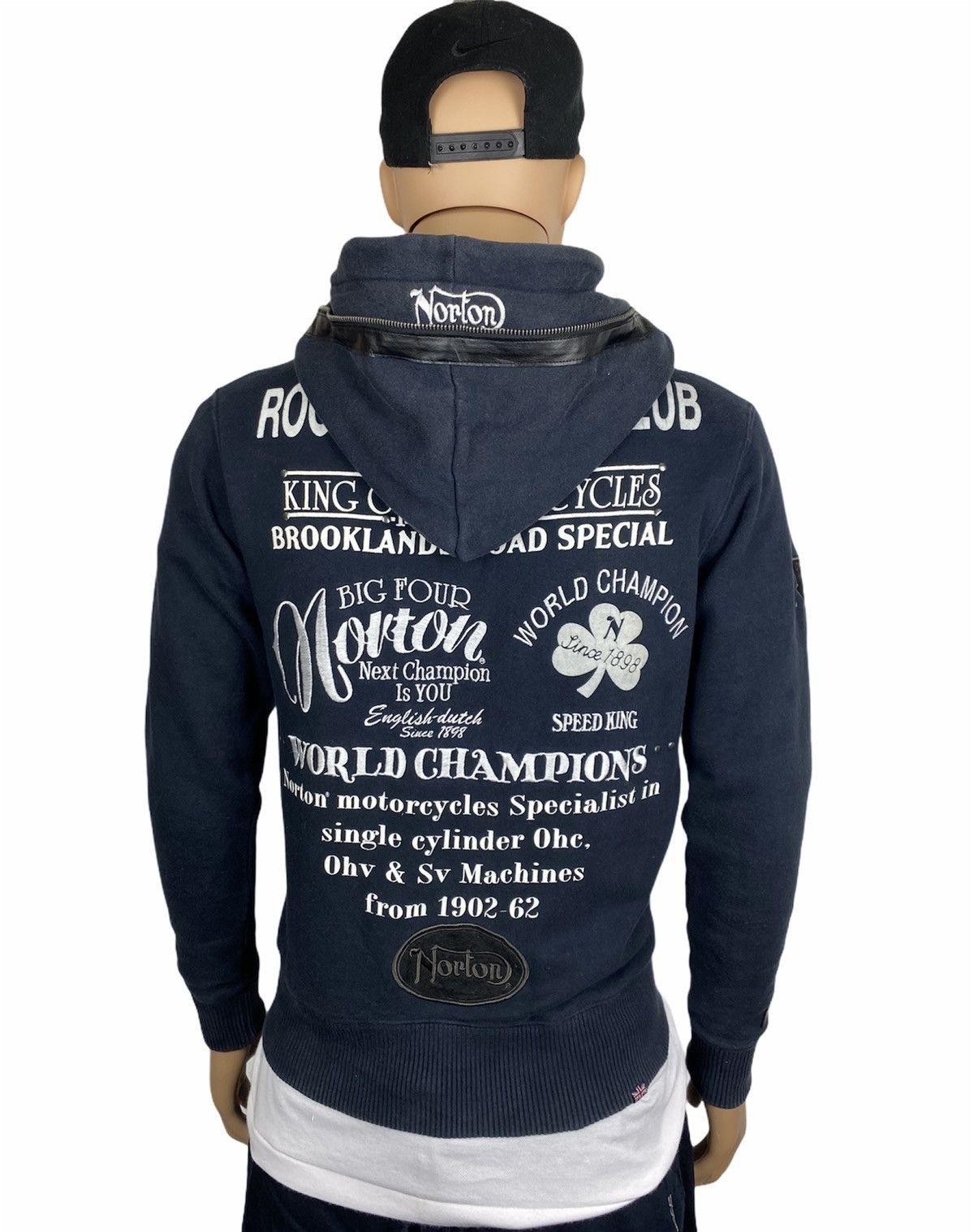 Norton × Sports Specialties Embroided Norton Hoddies - Small Size Size US S / EU 44-46 / 1 - 4 Thumbnail