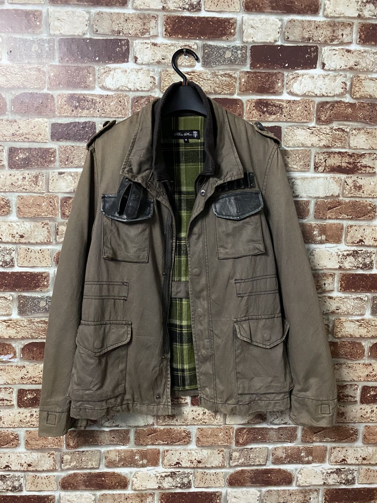 Japanese Brand BIKE STAR DUAL POCKET JACKET NICE DESIGN Size US M / EU 48-50 / 2 - 3 Thumbnail