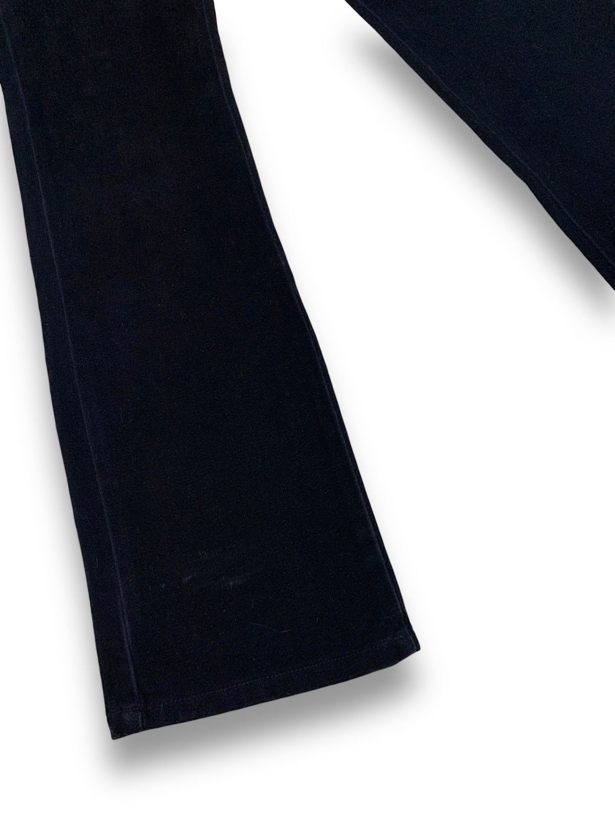 Marithe + Francois Girbaud Vintage Marithe Francois Girbaud Black Velvet Pants Size 27" / US 4 / IT 40 - 10 Thumbnail