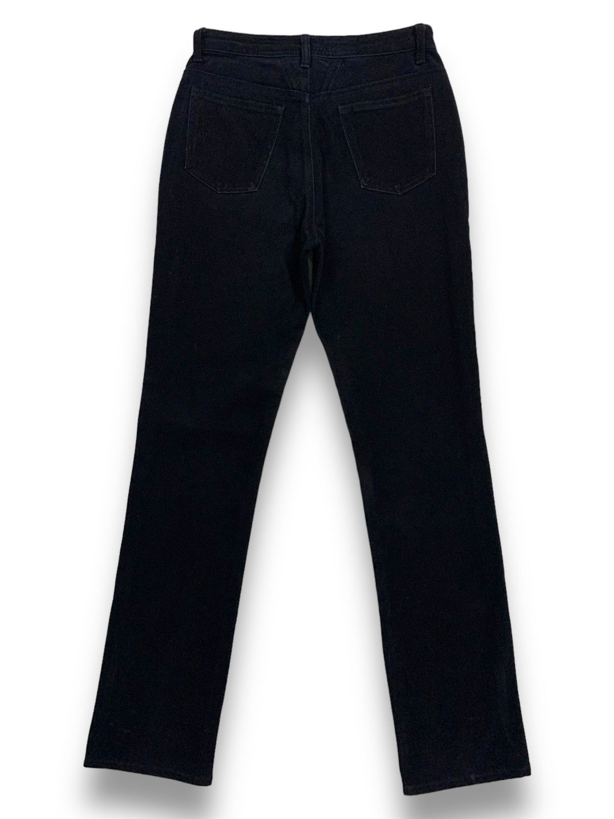 Marithe + Francois Girbaud Vintage Marithe Francois Girbaud Black Velvet Pants Size 27" / US 4 / IT 40 - 2 Thumbnail