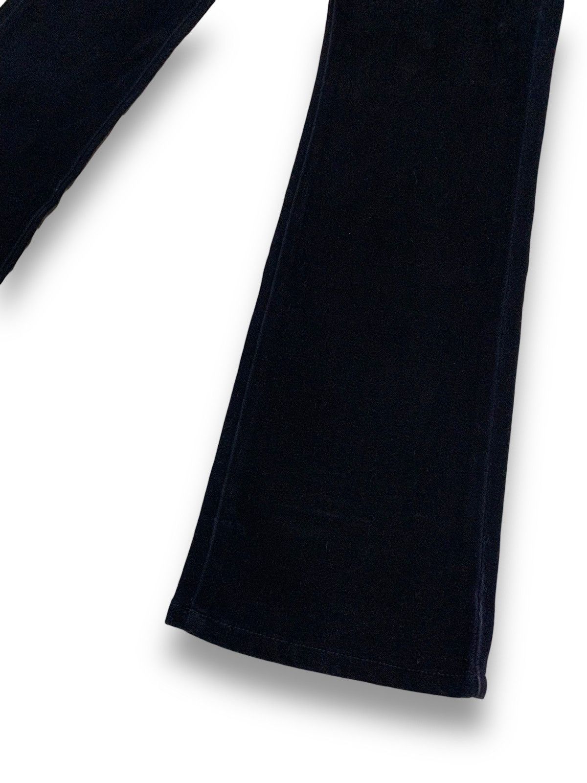 Marithe + Francois Girbaud Vintage Marithe Francois Girbaud Black Velvet Pants Size 27" / US 4 / IT 40 - 11 Thumbnail