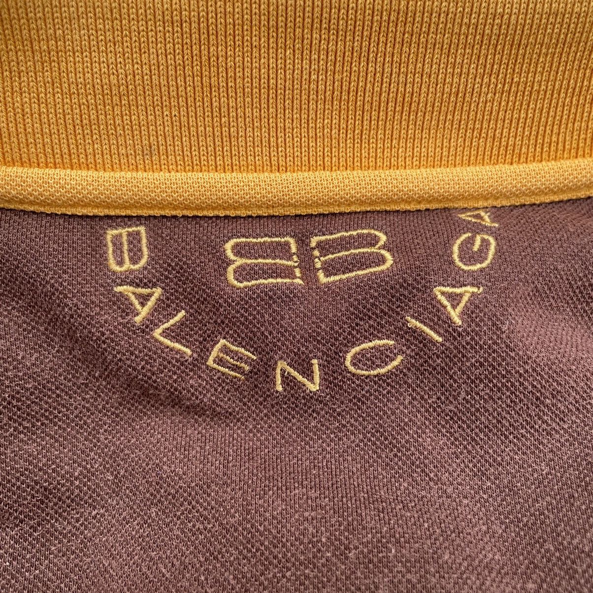 Balenciaga VINTAGE BALENCIAGA LONG SLEEVE POLO TSHIRT Size US S / EU 44-46 / 1 - 14 Thumbnail