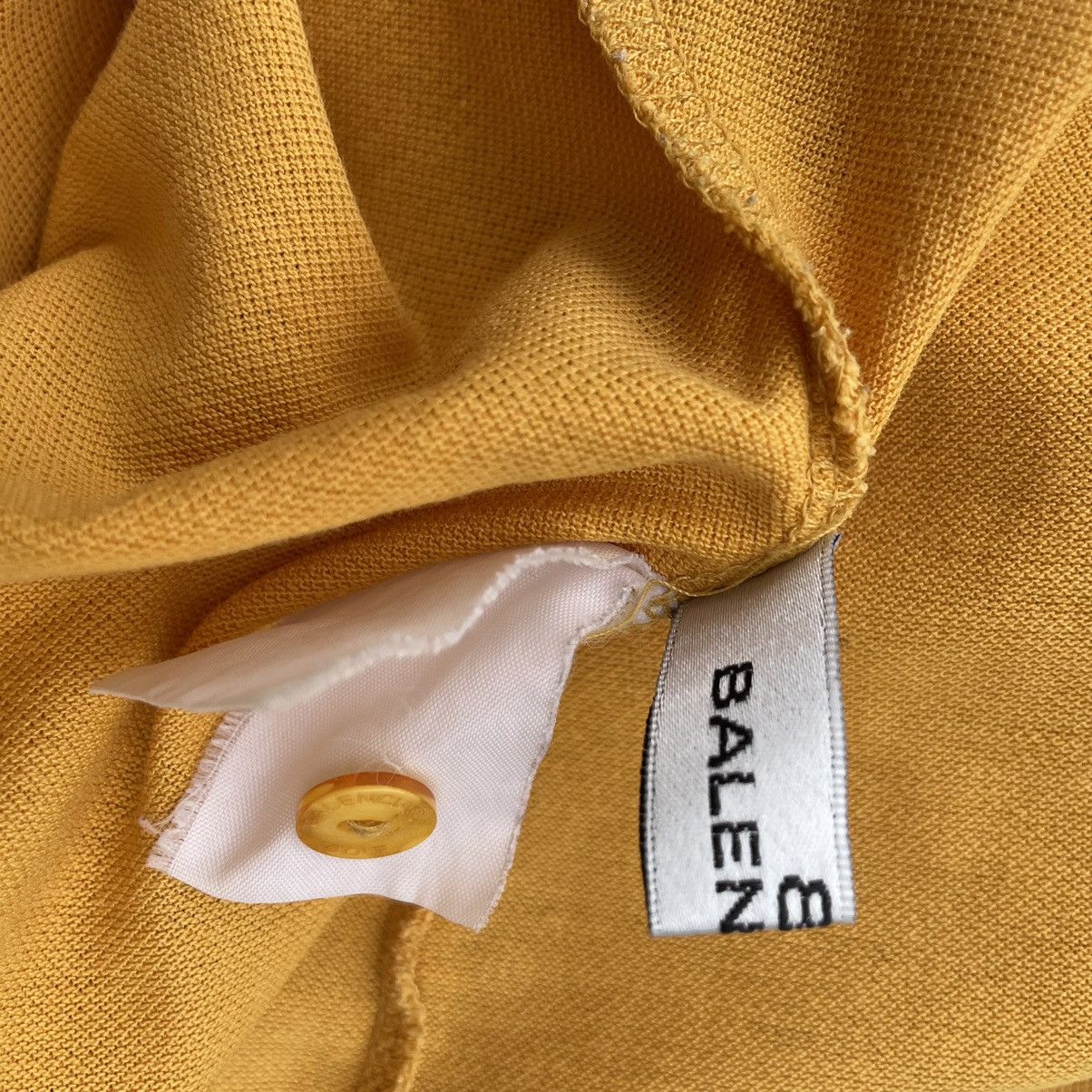 Balenciaga VINTAGE BALENCIAGA LONG SLEEVE POLO TSHIRT Size US S / EU 44-46 / 1 - 16 Thumbnail