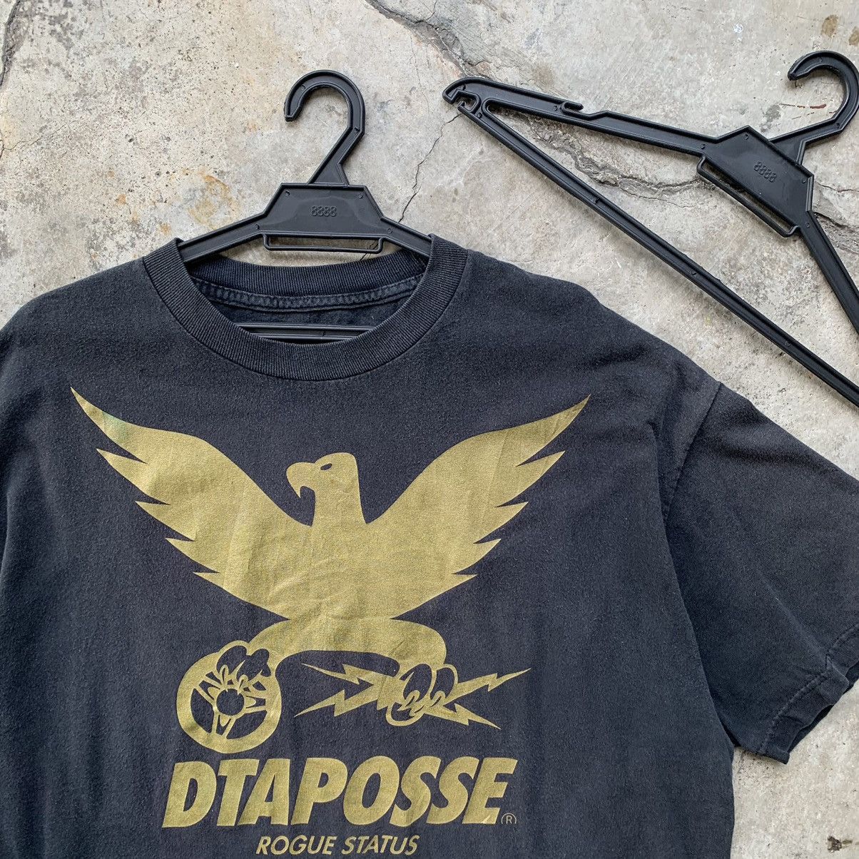 Rogue Status Don’t Trust Anyone DTAPOSSE Rogue Status black t-shirt tee Size US XL / EU 56 / 4 - 3 Thumbnail