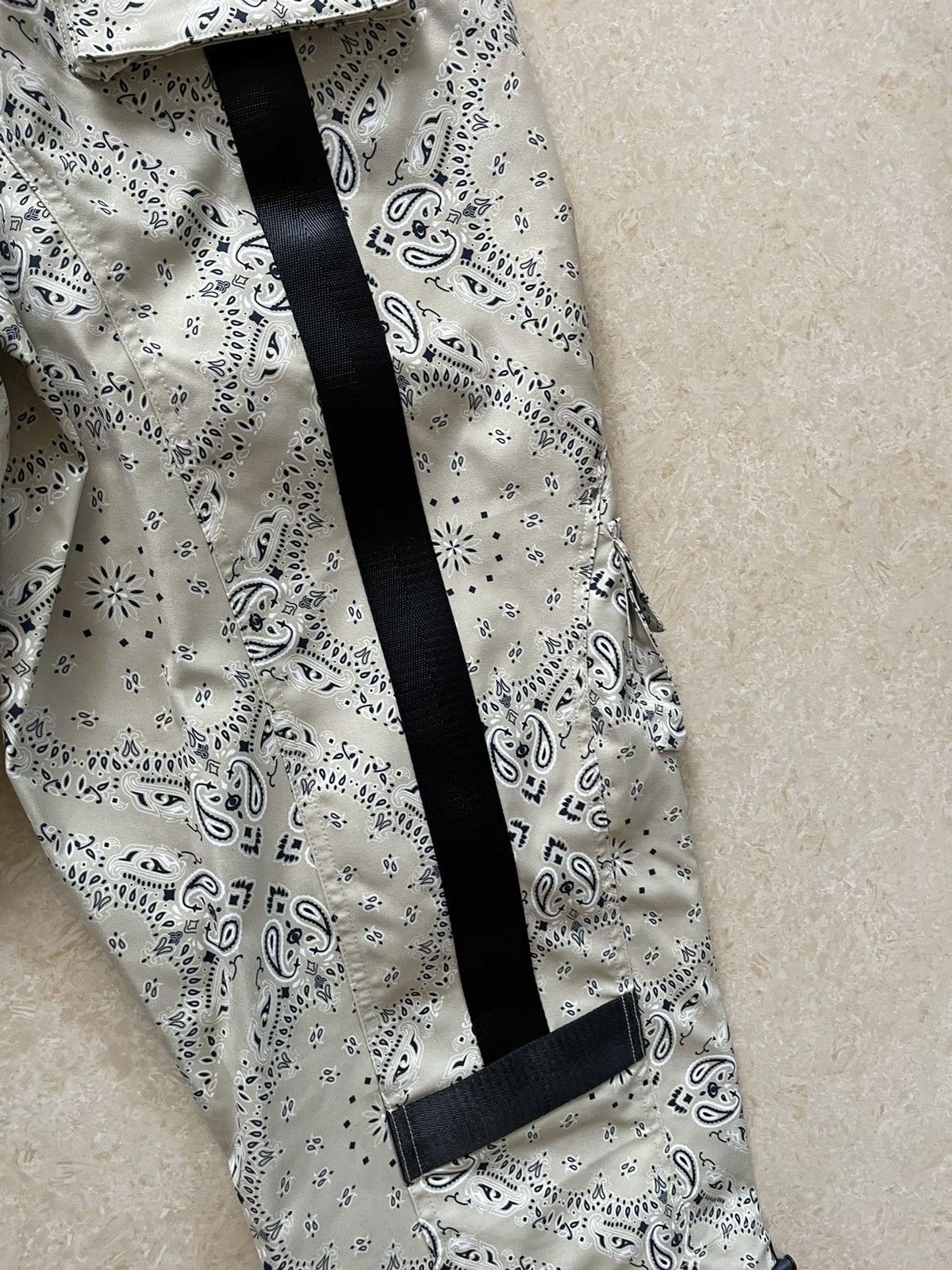Japanese Brand MAVEN paisley cargo pants Size US 34 / EU 50 - 15 Thumbnail