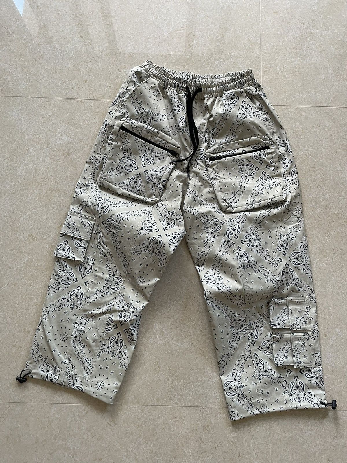 Japanese Brand MAVEN paisley cargo pants Size US 34 / EU 50 - 2 Thumbnail