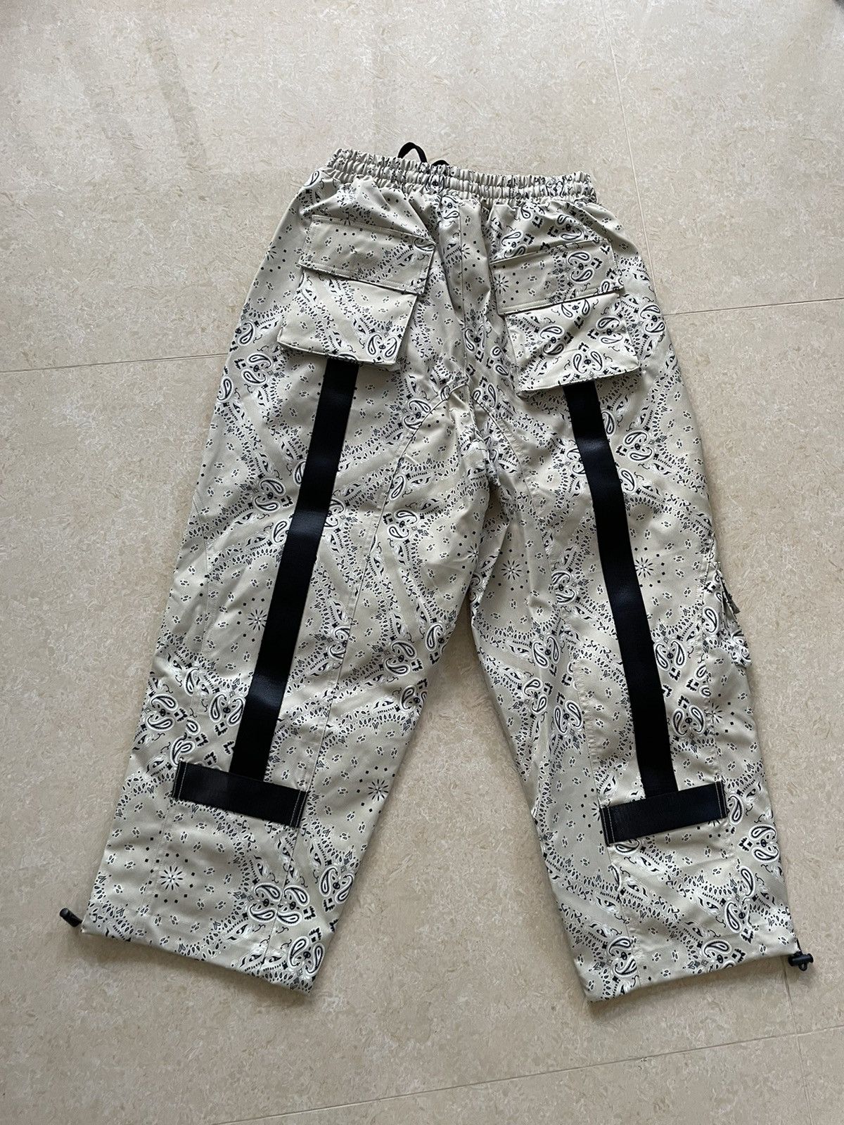 Japanese Brand MAVEN paisley cargo pants Size US 34 / EU 50 - 10 Thumbnail