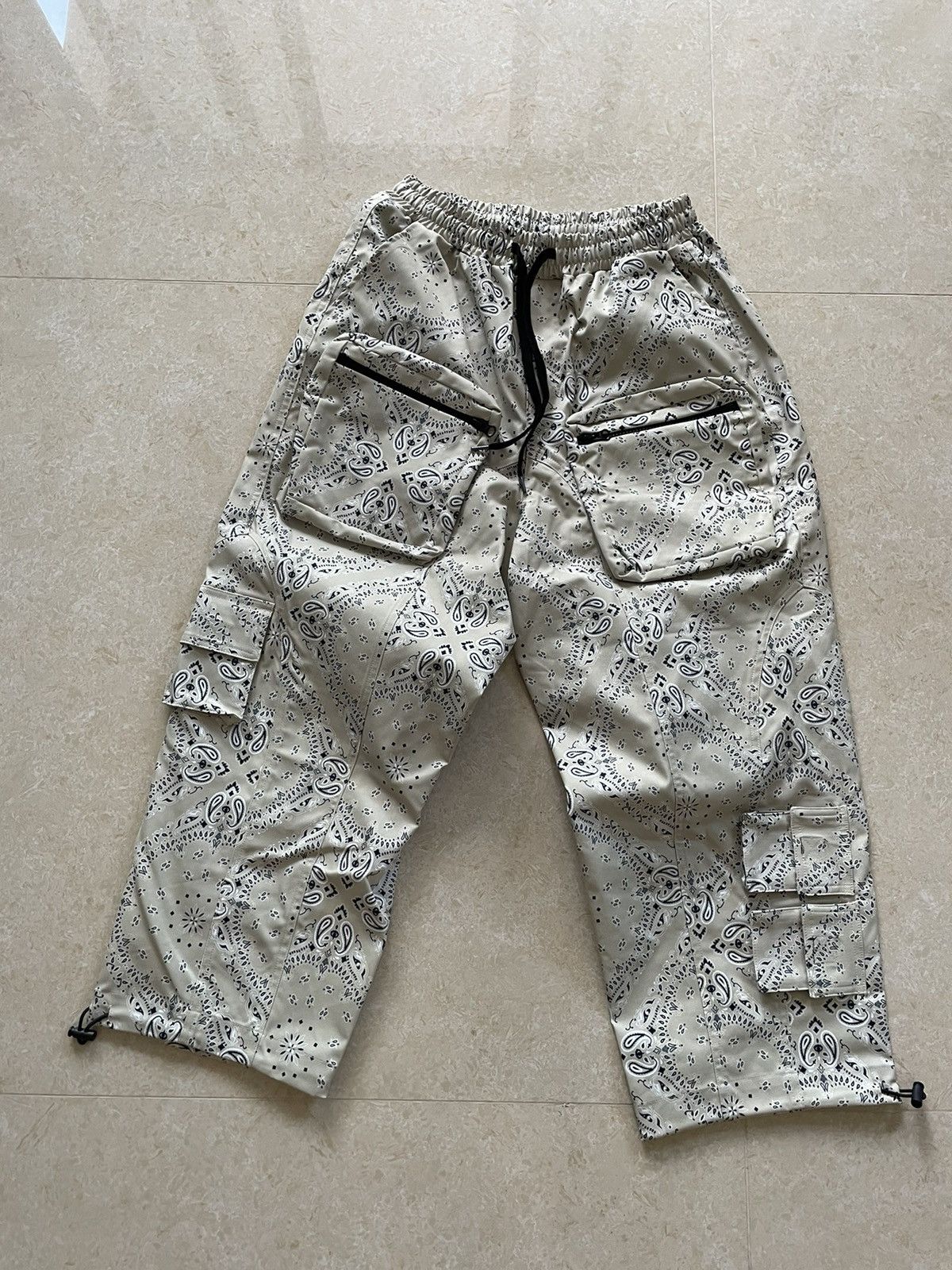 Japanese Brand MAVEN paisley cargo pants Size US 34 / EU 50 - 1 Thumbnail