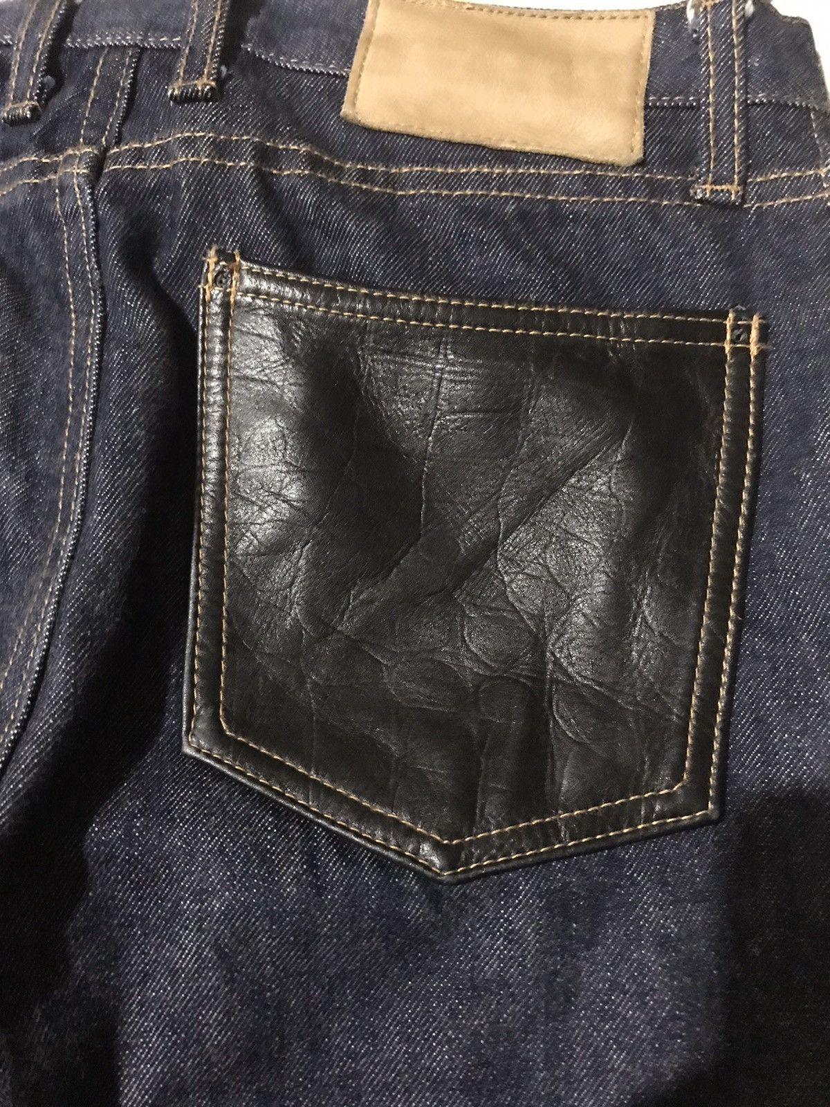 If Six Was Nine Vintage Japanese designer Over Dose Japan Denim Size US 29 - 8 Thumbnail