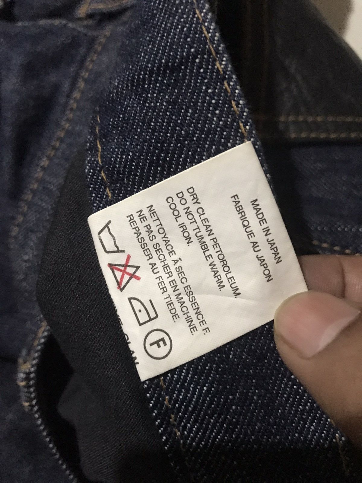 If Six Was Nine Vintage Japanese designer Over Dose Japan Denim Size US 29 - 12 Thumbnail