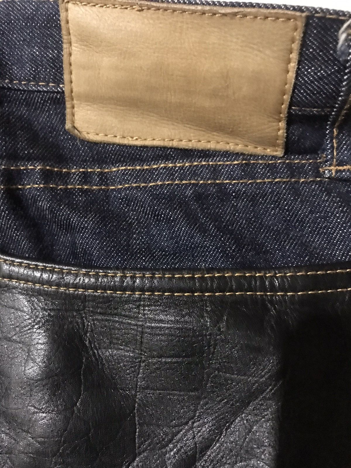 If Six Was Nine Vintage Japanese designer Over Dose Japan Denim Size US 29 - 9 Thumbnail
