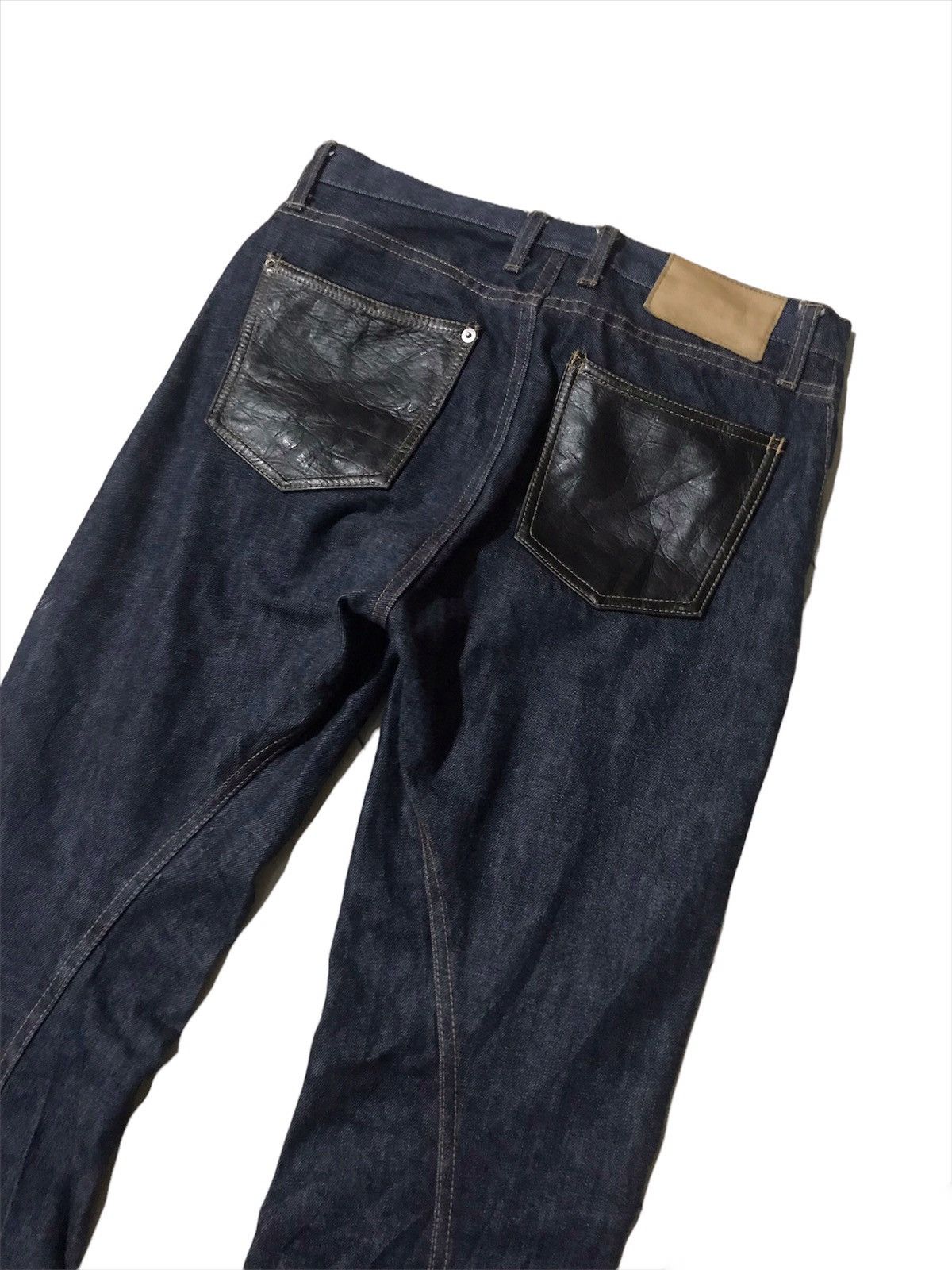 If Six Was Nine Vintage Japanese designer Over Dose Japan Denim Size US 29 - 2 Thumbnail