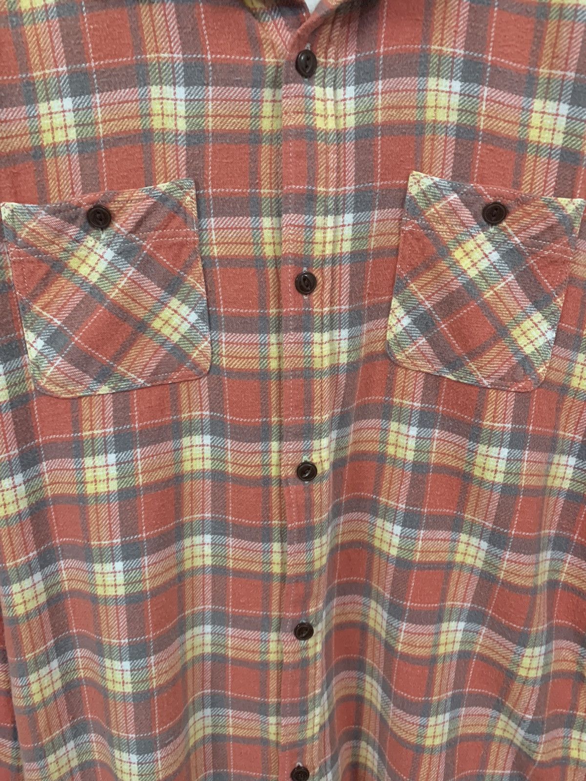 Global Work Japanese Brand Checkered Flannel Shirt Travis Scott Style Size US M / EU 48-50 / 2 - 6 Thumbnail