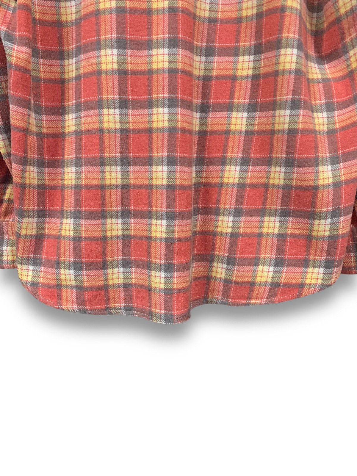 Global Work Japanese Brand Checkered Flannel Shirt Travis Scott Style Size US M / EU 48-50 / 2 - 17 Thumbnail