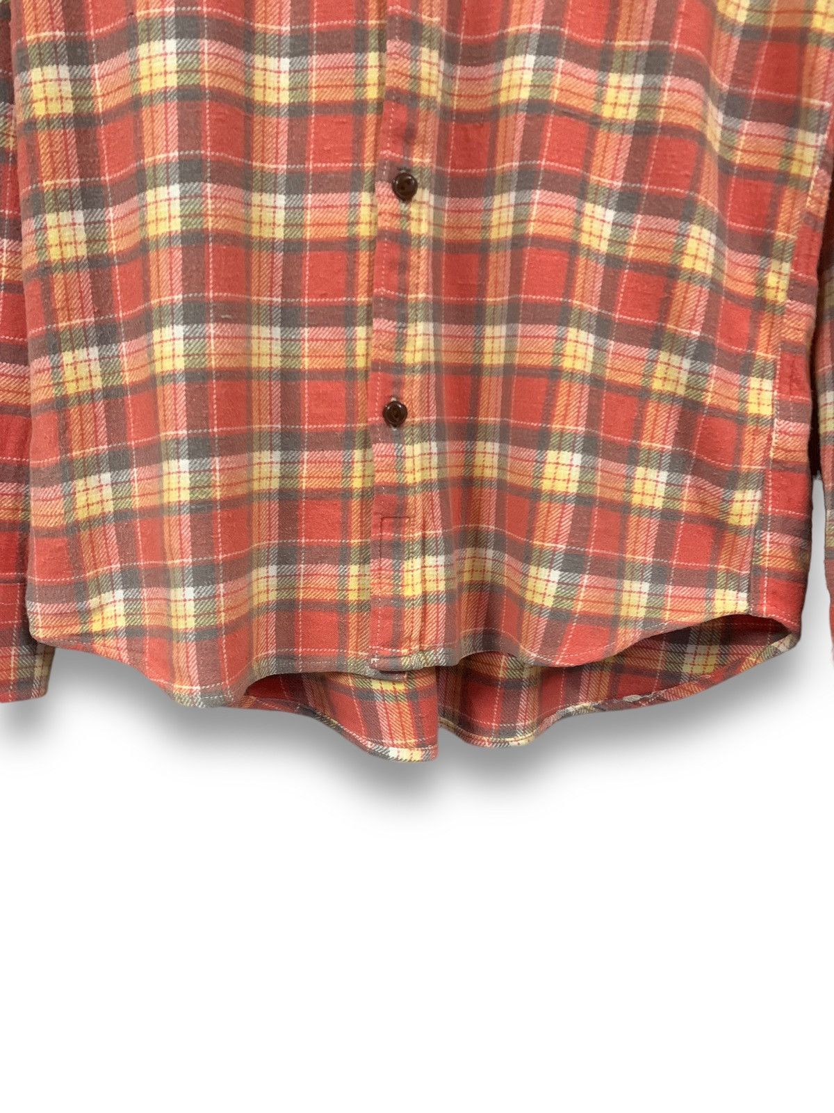 Global Work Japanese Brand Checkered Flannel Shirt Travis Scott Style Size US M / EU 48-50 / 2 - 7 Thumbnail