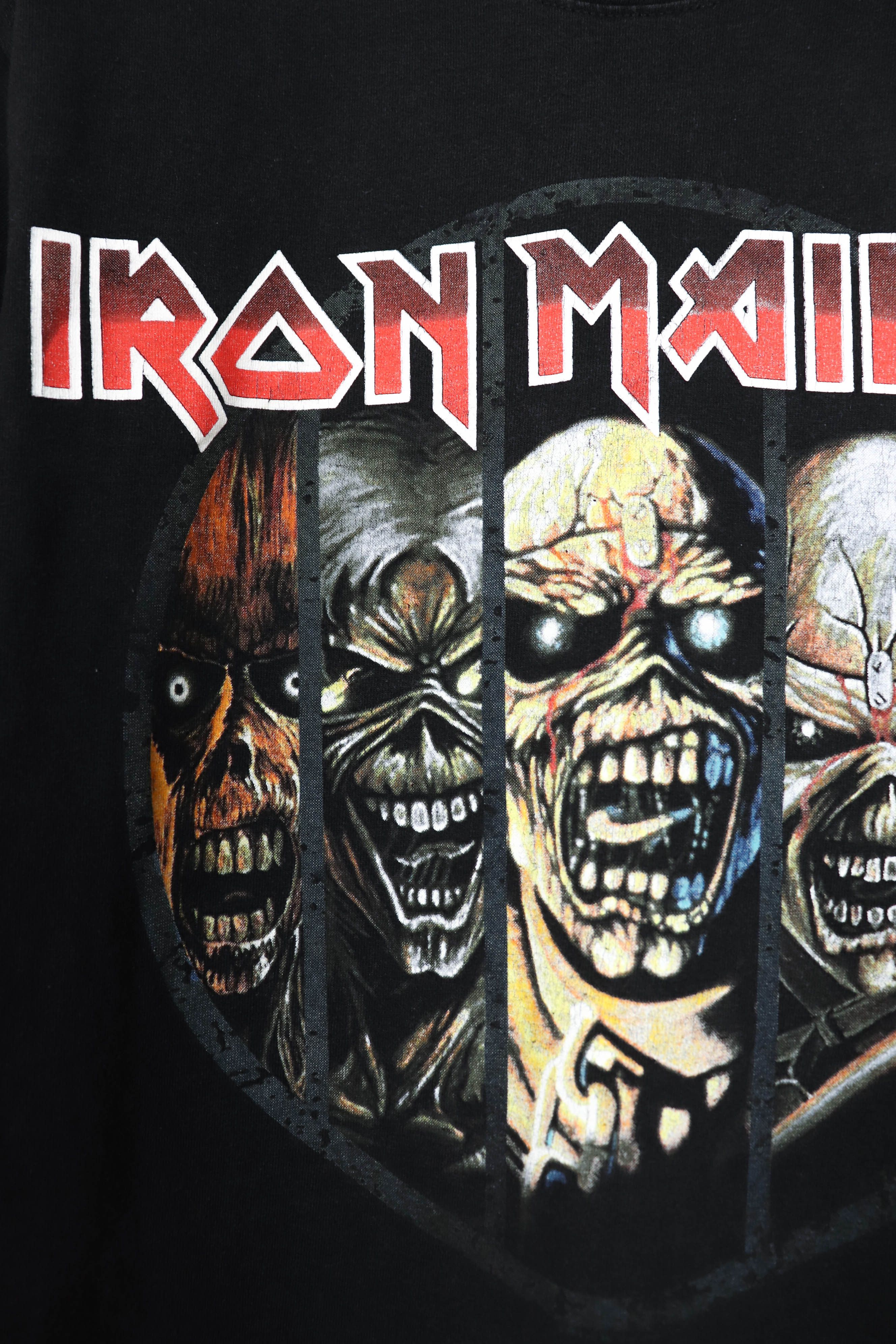 Band Tees Iron Maiden Rare Vintage Rock Band Tour T-shirt Tee Size US M / EU 48-50 / 2 - 4 Thumbnail