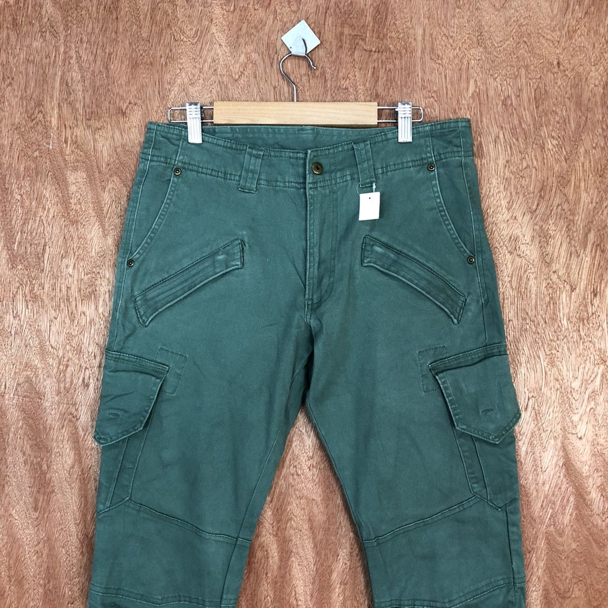 Hypebeast DL Semantic Design Multipocket utility Cargo Pants #2159 Size US 30 / EU 46 - 2 Thumbnail
