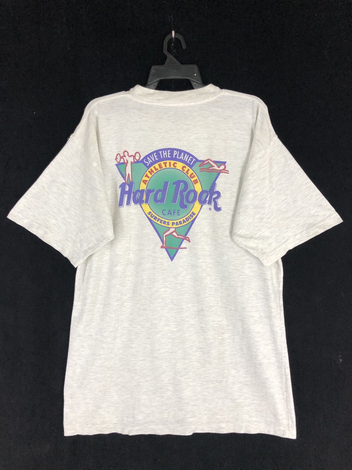 Hard Rock Cafe × Vintage Vintage Hard Rock Cafe Save the Planet Athletic Club Size US L / EU 52-54 / 3 - 1 Thumbnail