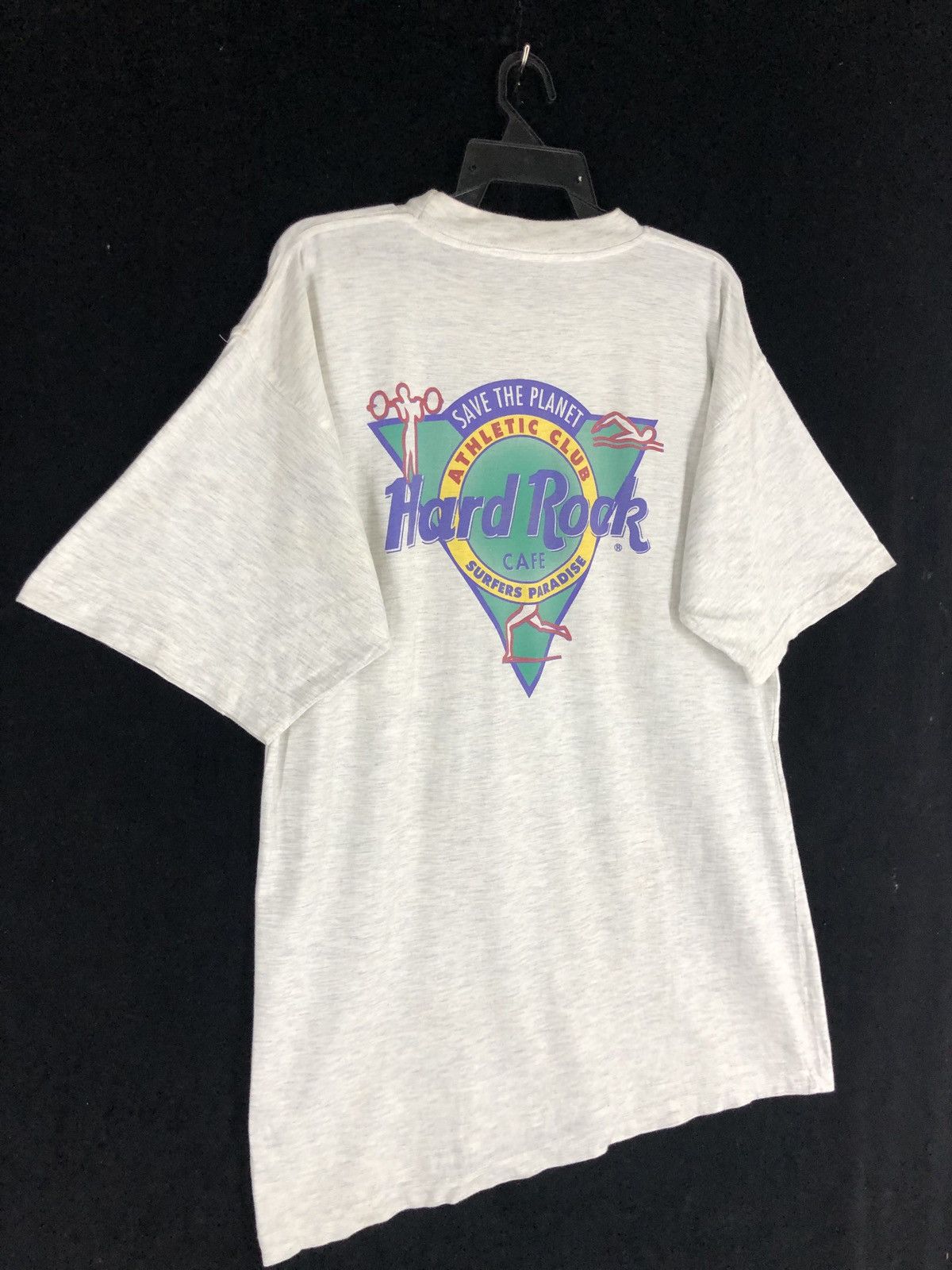 Hard Rock Cafe × Vintage Vintage Hard Rock Cafe Save the Planet Athletic Club Size US L / EU 52-54 / 3 - 3 Thumbnail
