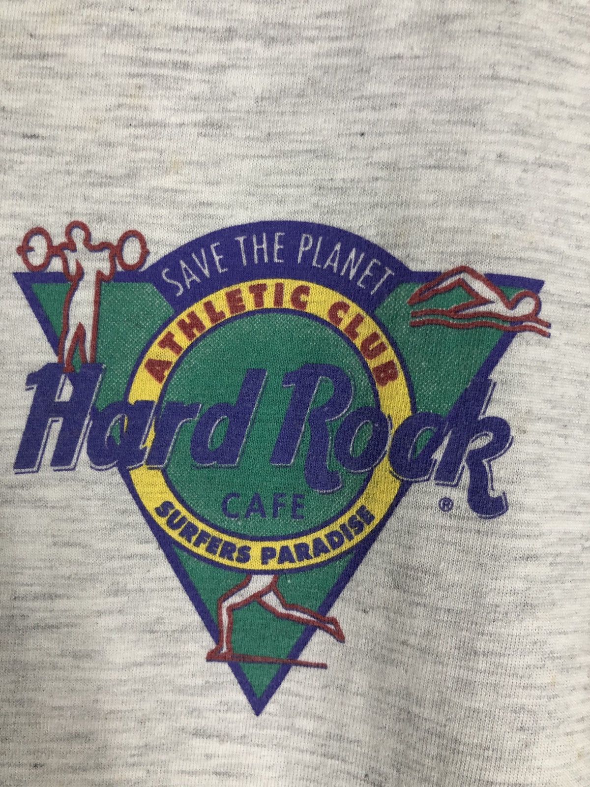 Hard Rock Cafe × Vintage Vintage Hard Rock Cafe Save the Planet Athletic Club Size US L / EU 52-54 / 3 - 4 Thumbnail
