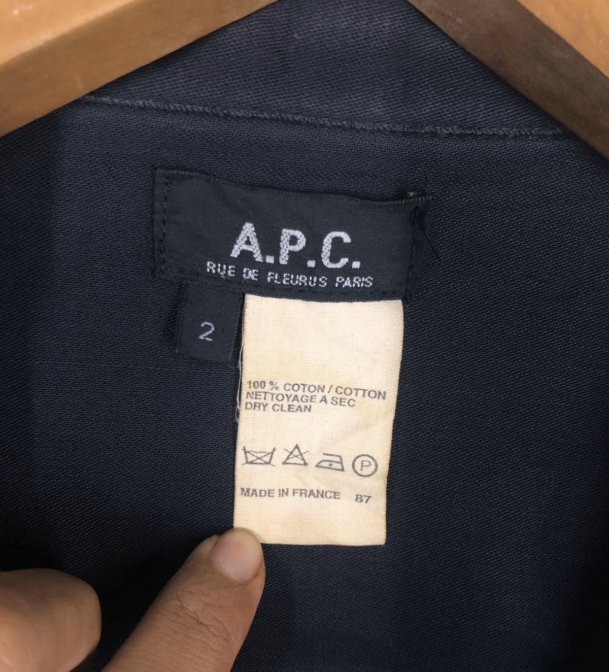 A.P.C. APC Armour Piercing Class Multi Pocket French F1 Jacket Size US M / EU 48-50 / 2 - 8 Thumbnail