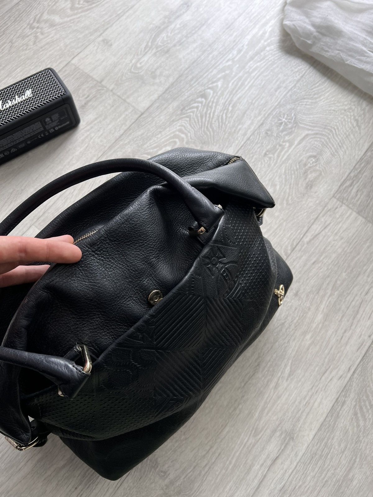 Vivienne Westwood Vivienne Westwood Leather Bag small orb Size ONE SIZE - 6 Thumbnail