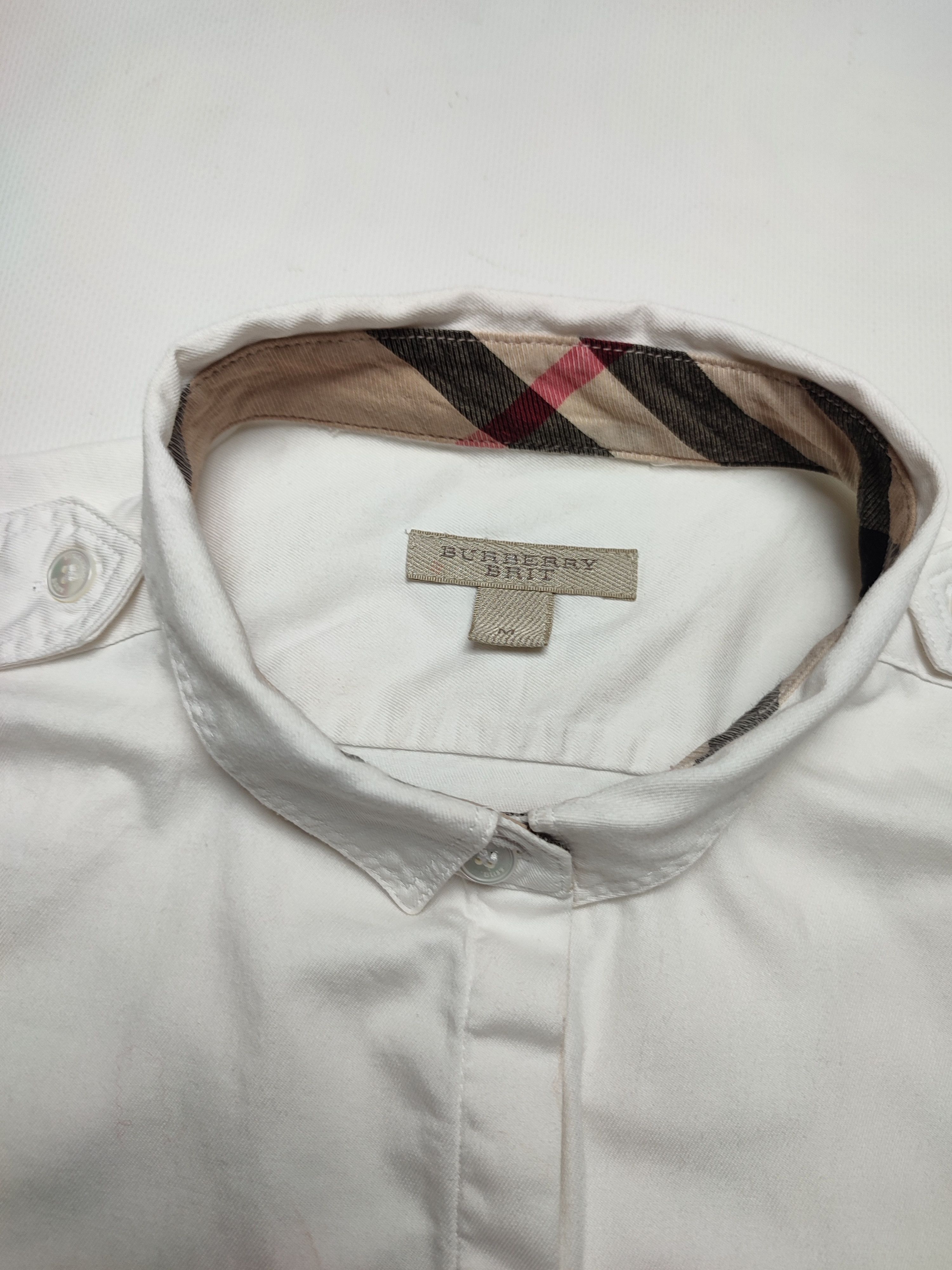 Burberry Burberry Brit Nova Check White shirt Size US S / EU 44-46 / 1 - 6 Thumbnail