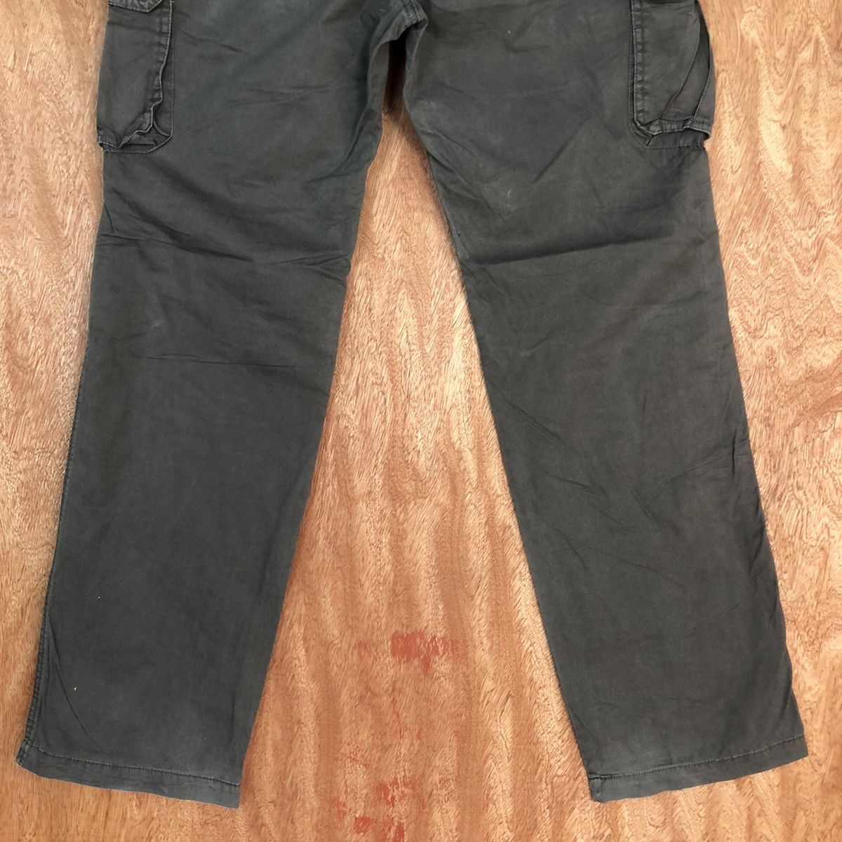 Japanese Brand D Japan Grey Multipocket Tactical Cargo Pants #2152 Size US 31 - 11 Thumbnail