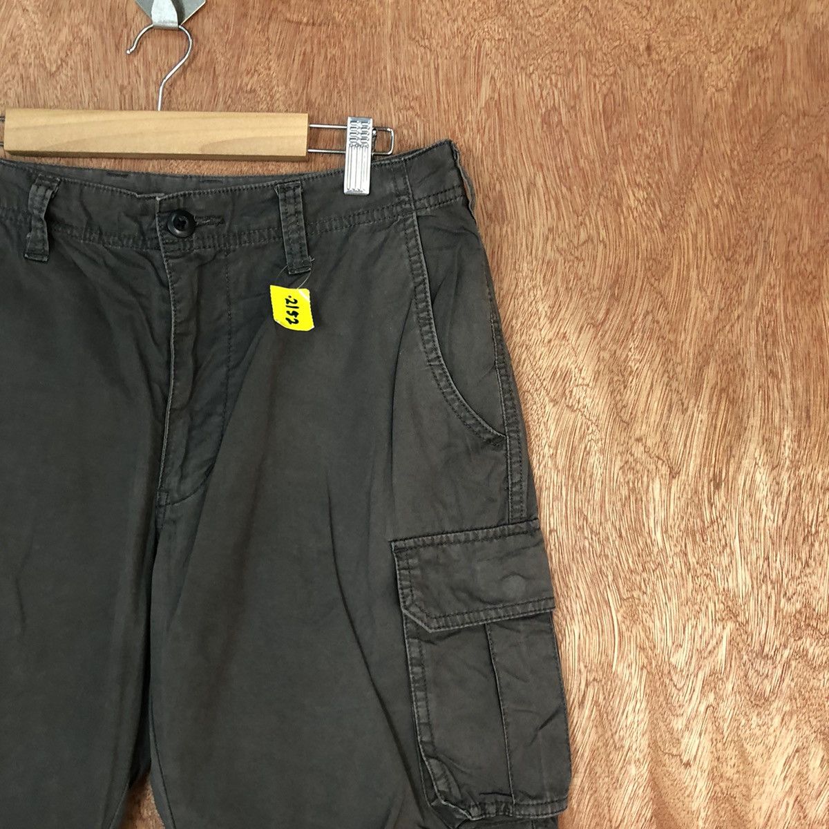 Japanese Brand D Japan Grey Multipocket Tactical Cargo Pants #2152 Size US 31 - 5 Thumbnail