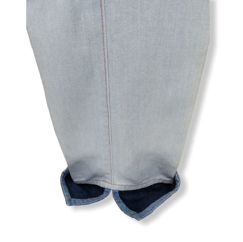 Japanese Brand FIRE! Vtg Custom BOBSON High Waisted Patchwork Denim Size US 27 - 13 Thumbnail