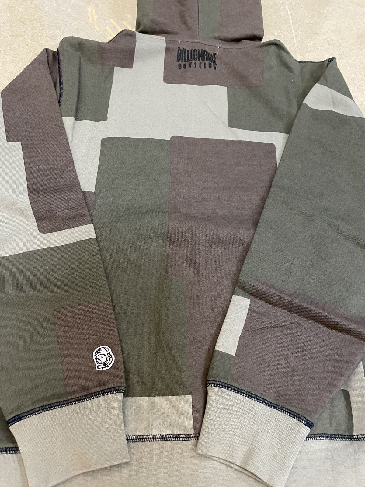 Billionaire Boys Club UNWORN* BBC overdyed patchwork popover hoodie Size US L / EU 52-54 / 3 - 9 Thumbnail