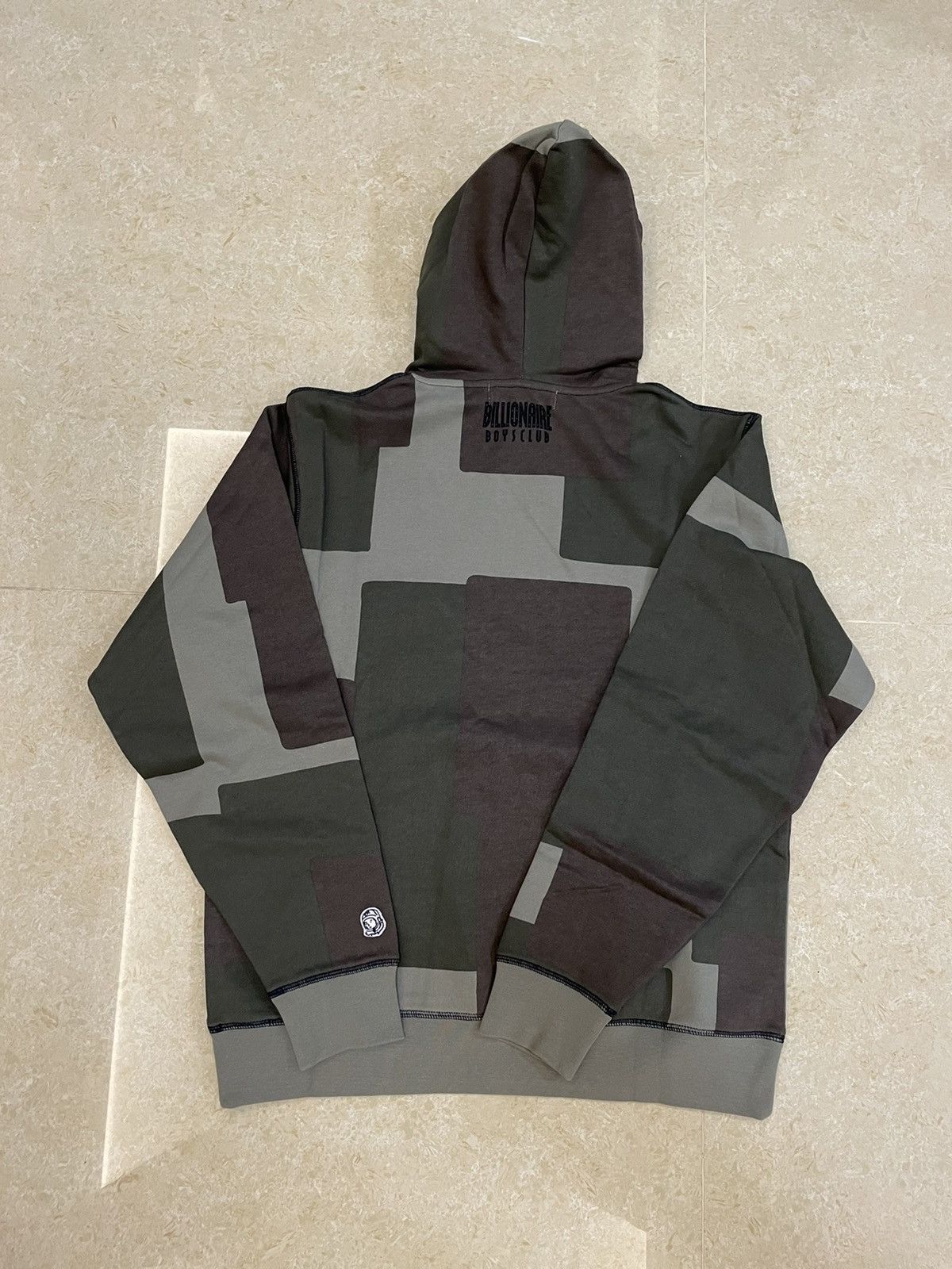 Billionaire Boys Club UNWORN* BBC overdyed patchwork popover hoodie Size US L / EU 52-54 / 3 - 7 Thumbnail