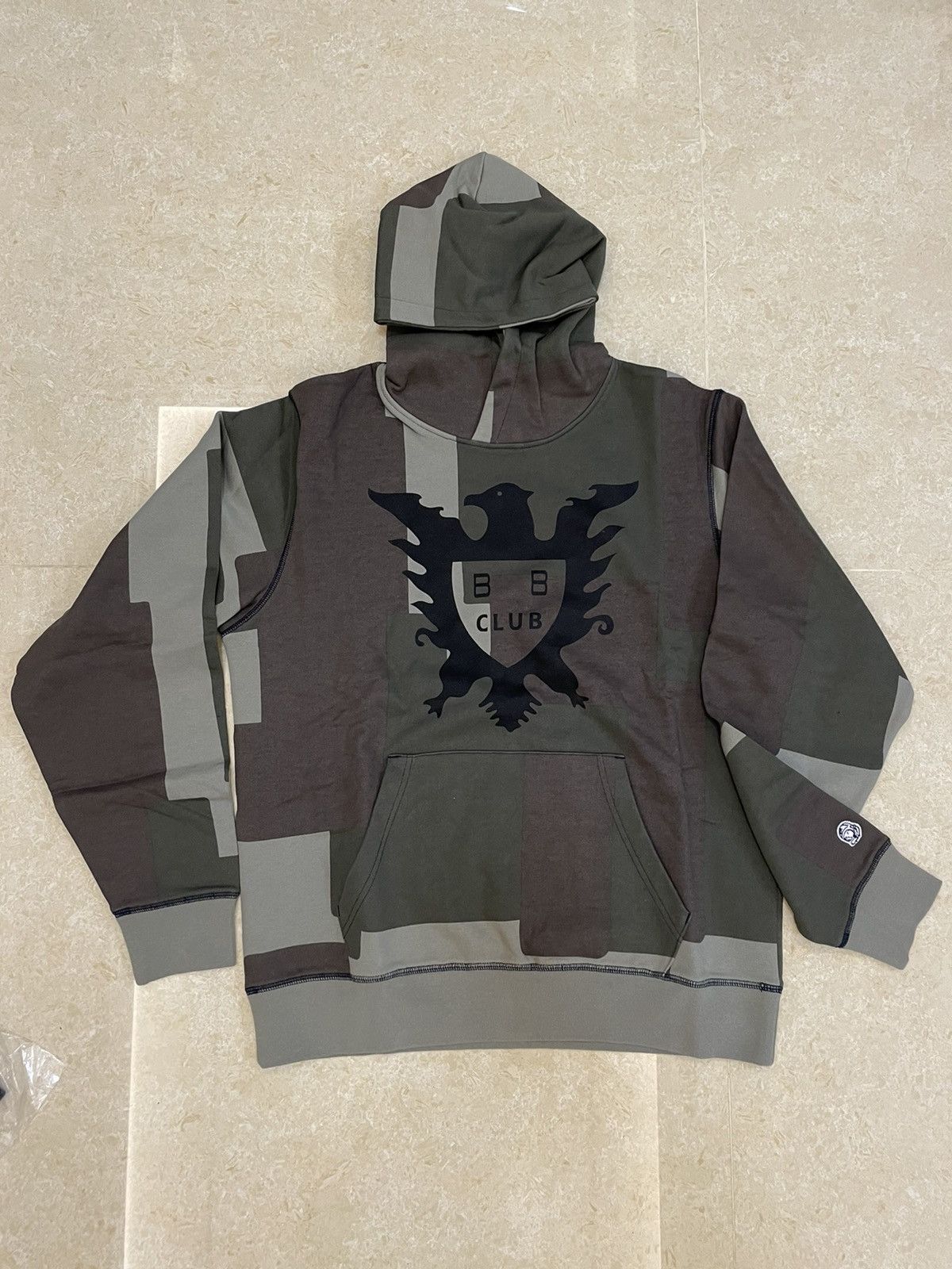 Billionaire Boys Club UNWORN* BBC overdyed patchwork popover hoodie Size US L / EU 52-54 / 3 - 1 Thumbnail