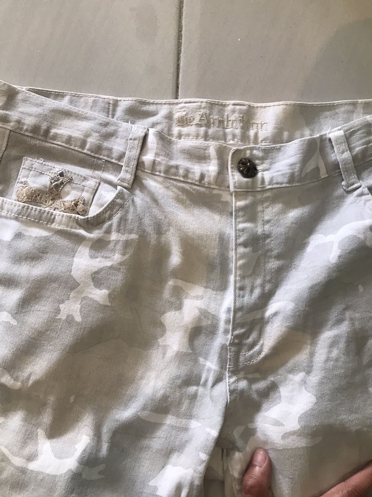 Japanese Brand logo chome heart at pocket pant made in korea Size US 38 / EU 54 - 4 Thumbnail