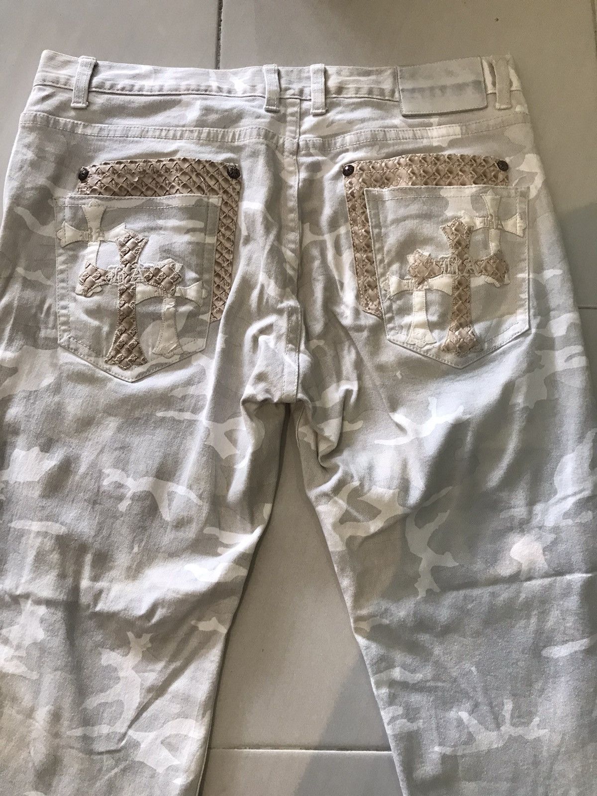 Japanese Brand logo chome heart at pocket pant made in korea Size US 38 / EU 54 - 2 Thumbnail