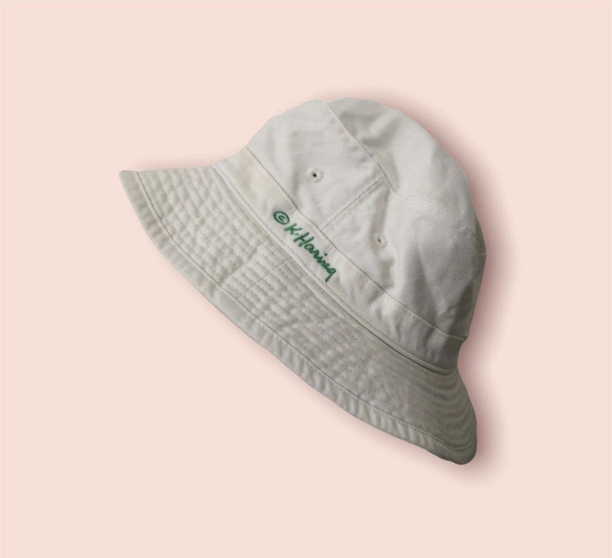 Japanese Brand × Keith Haring × Uniqlo VINTAGE KEITH HARING X UNIQLO BUCKET HAT Size ONE SIZE - 3 Thumbnail