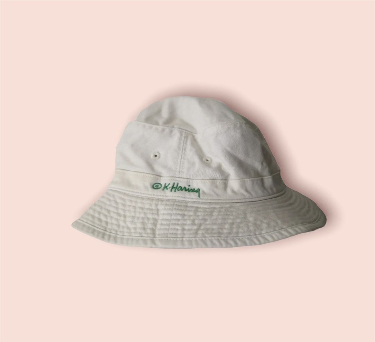 Japanese Brand × Keith Haring × Uniqlo VINTAGE KEITH HARING X UNIQLO BUCKET HAT Size ONE SIZE - 2 Thumbnail