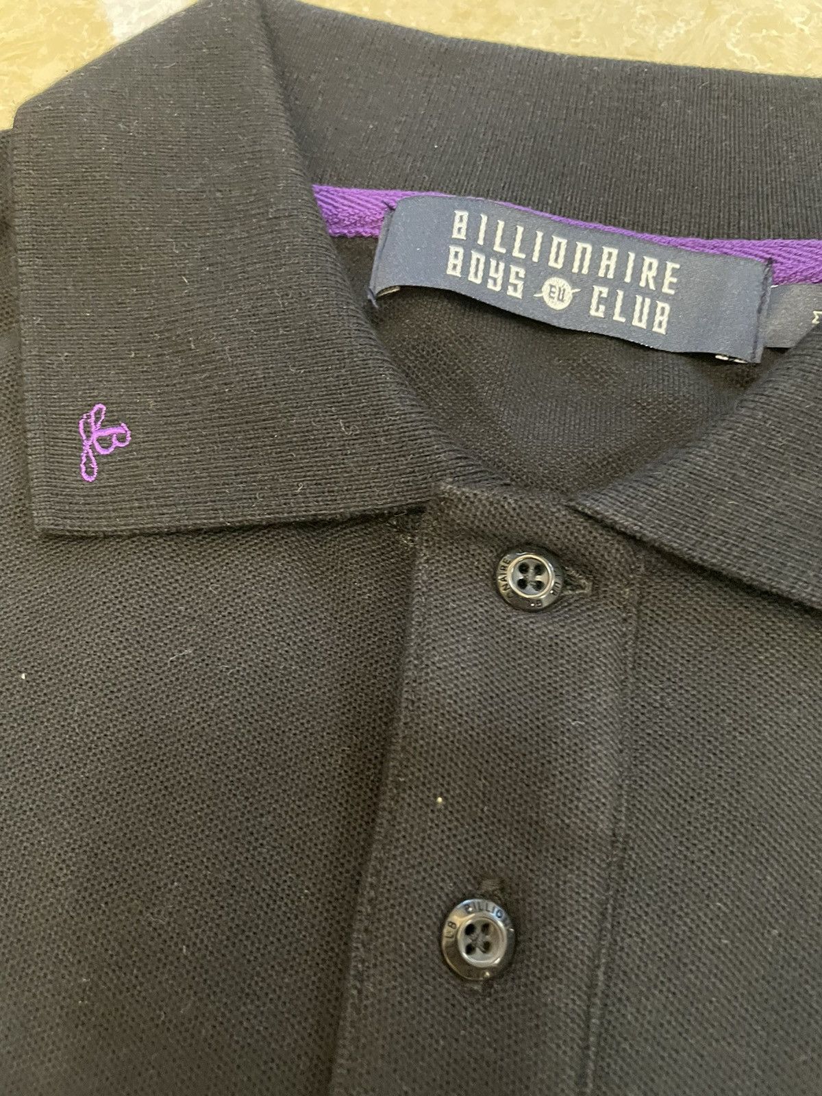 Billionaire Boys Club BBC Swarovski crystal SS polo Size US M / EU 48-50 / 2 - 4 Thumbnail