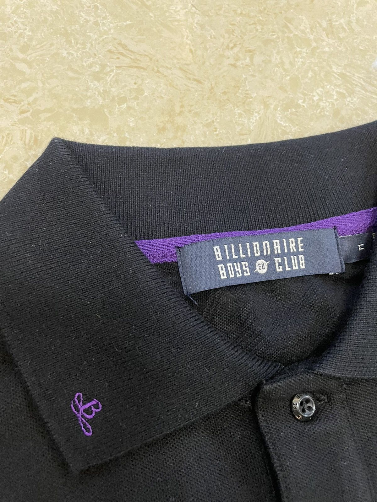 Billionaire Boys Club BBC Swarovski crystal SS polo Size US M / EU 48-50 / 2 - 5 Thumbnail