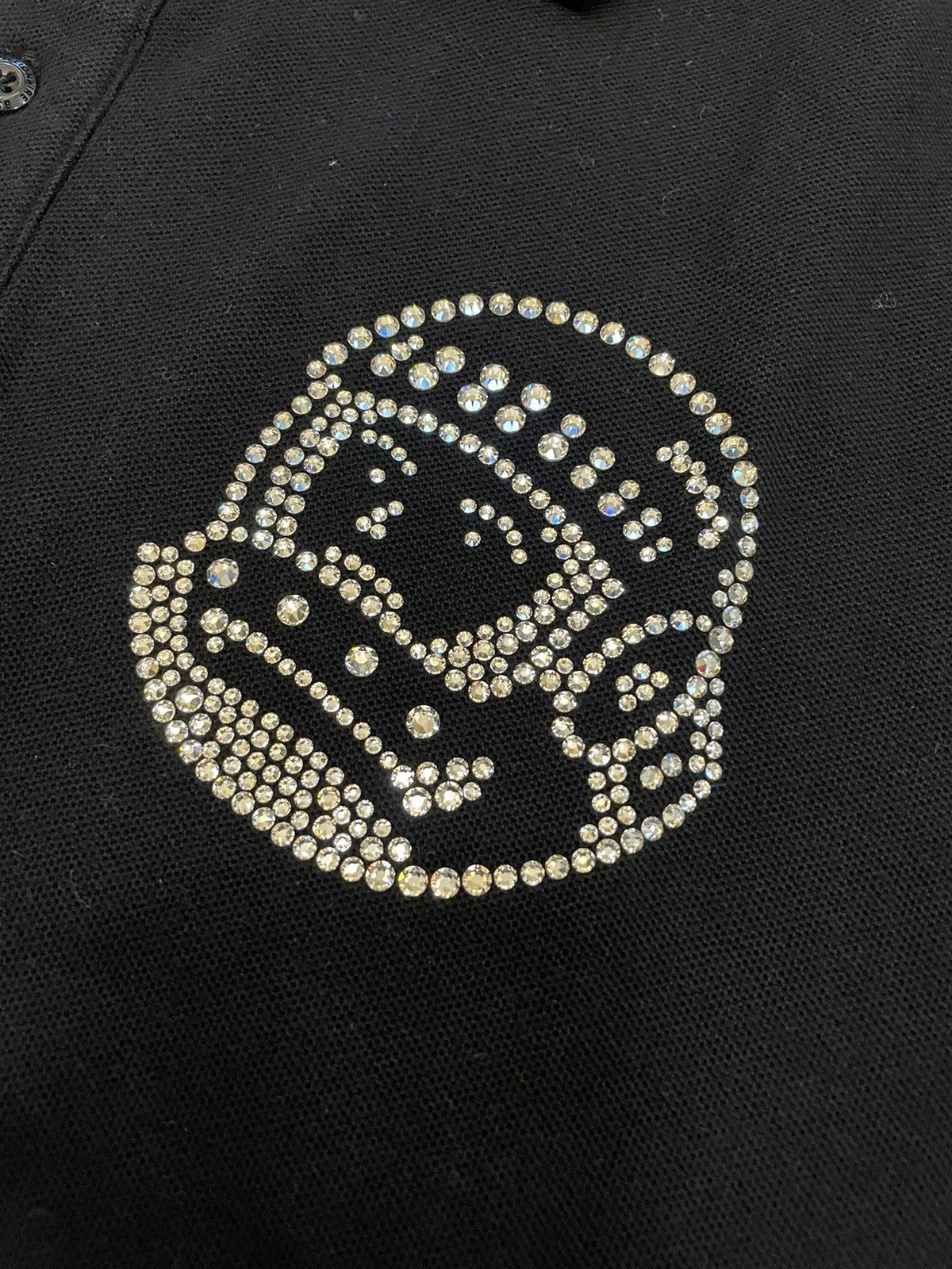 Billionaire Boys Club BBC Swarovski crystal SS polo Size US M / EU 48-50 / 2 - 2 Thumbnail