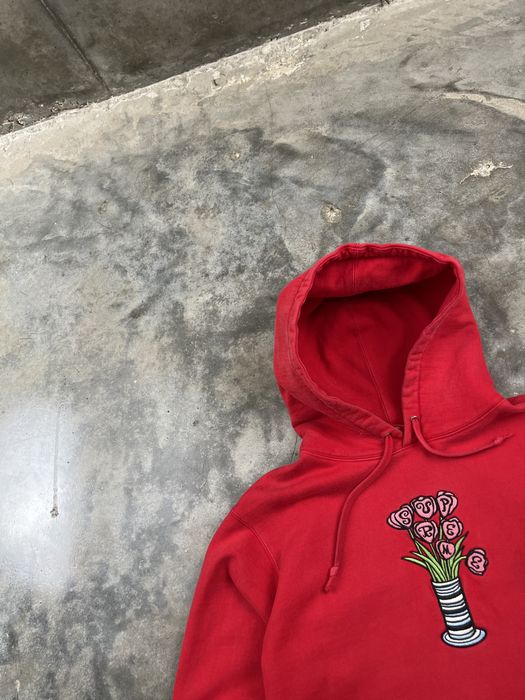 Supreme flower vase hoodie online